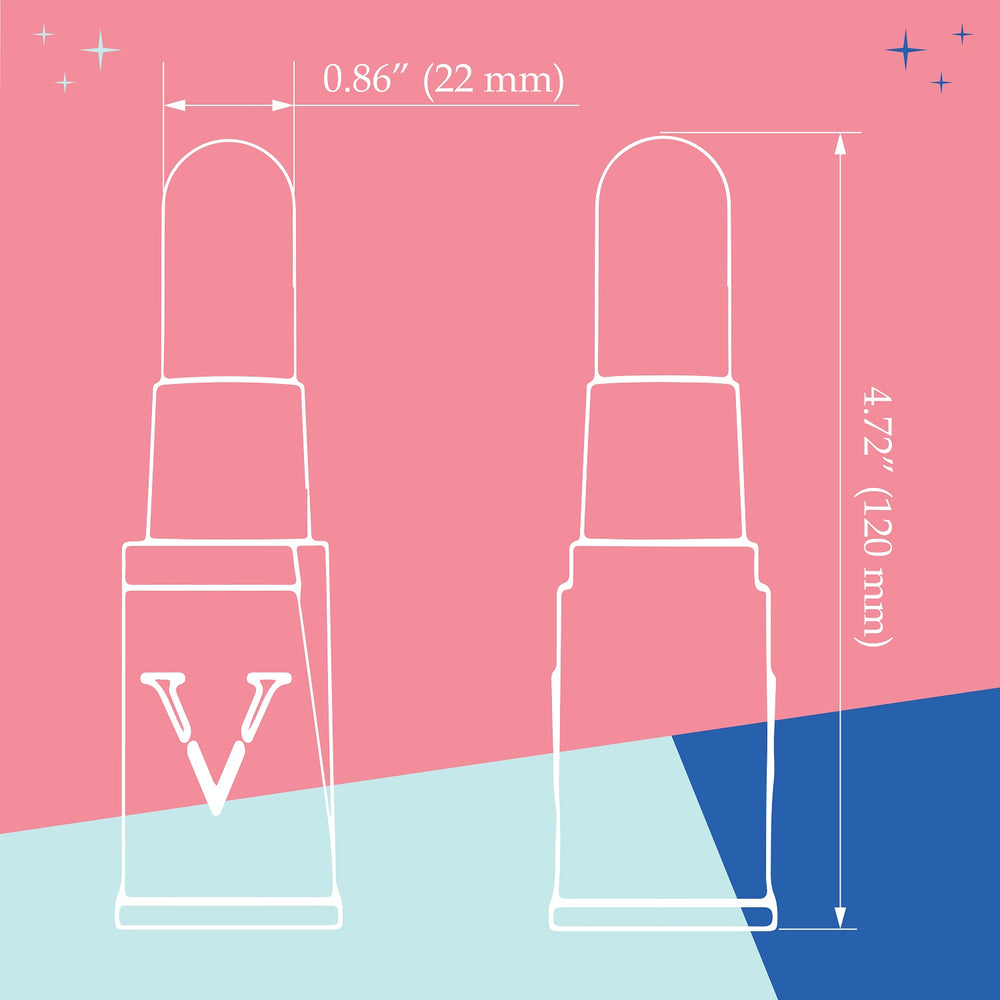 Lipstick Vibrator for Women with Discrete Design for Travel