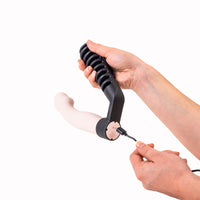 Smartee Flexible Vibrator and Dildo with Easy Reach Handle for Women