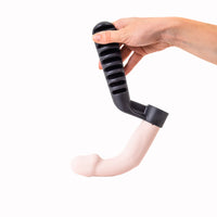 Smartee Flexible Vibrator and Dildo with Easy Reach Handle for Women