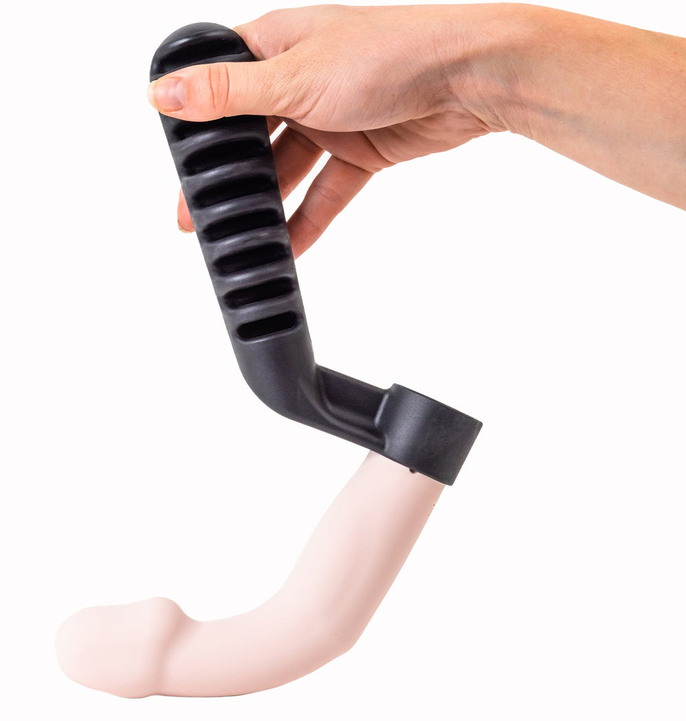 Smartee Flexible Vibrator and Dildo with Easy Reach Handle for Women